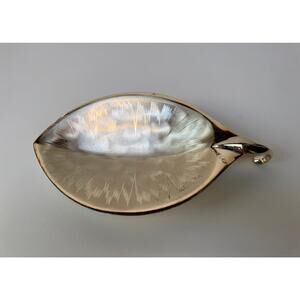 WMF Ikora Silver Plated Dish Mid Century Modern German Tray Atomic Frost Pattern